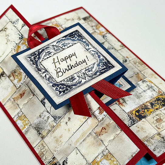 Tunisian Tiles 12x12 Card Print