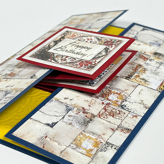 Tunisian Tiles 12x12 Card Print
