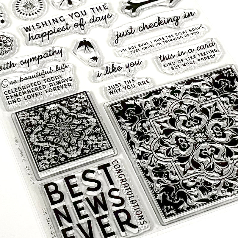 Tunisian Tiles Stamps