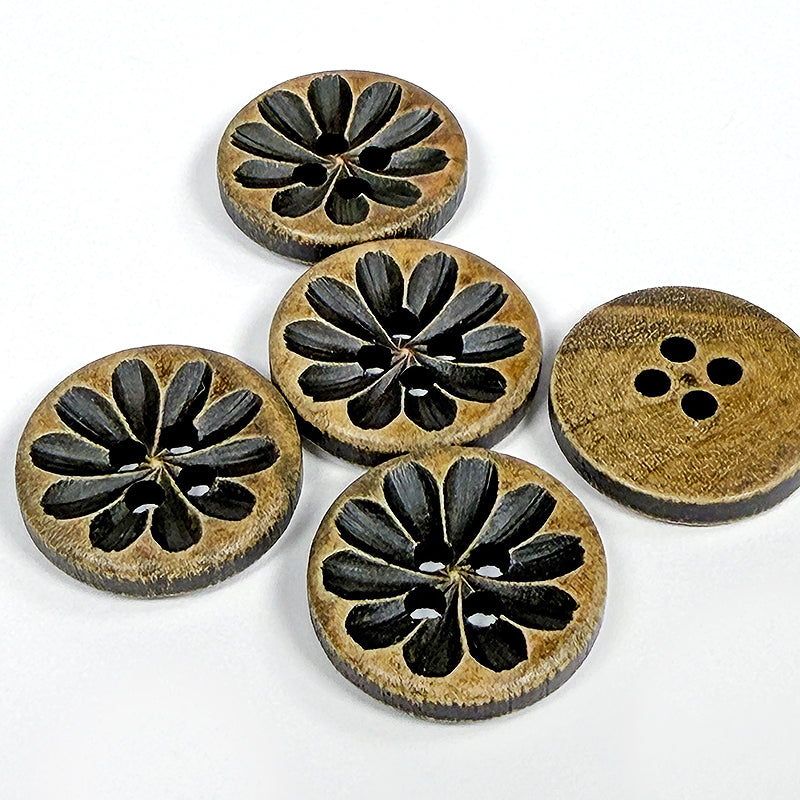 Wishes Wooden Buttons