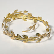 Vines Metallic Gold Ribbon