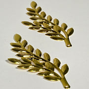 Vines Gold Sprig Charms