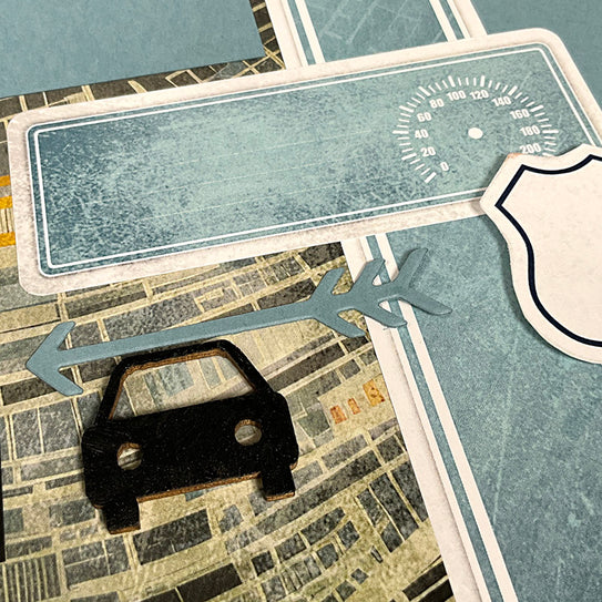 Freeway Mini Car Woodcuts