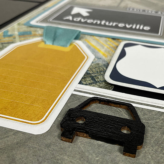 Freeway Mini Car Woodcuts