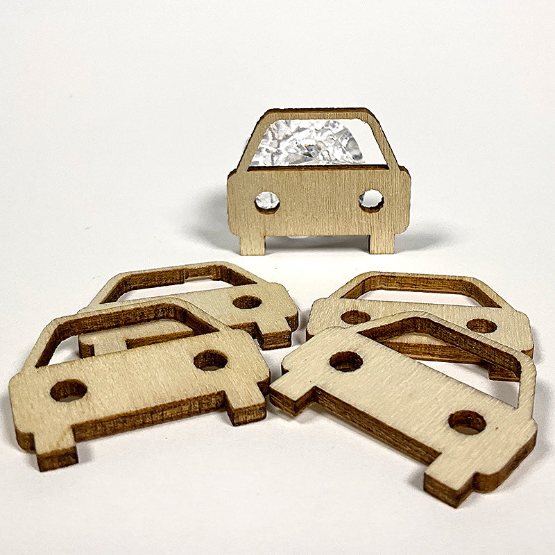 Freeway Mini Car Woodcuts