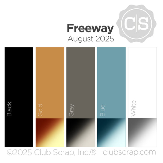 Freeway 12x12 Plain Paper