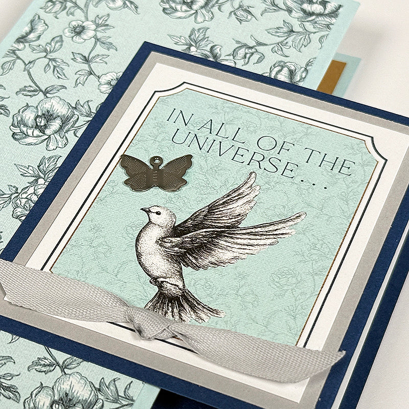 Toile Card Ribbons