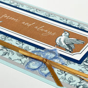 Toile Card Ribbons
