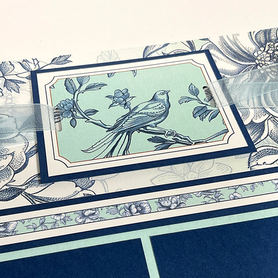 Toile 12x12 Lt. Blue Print