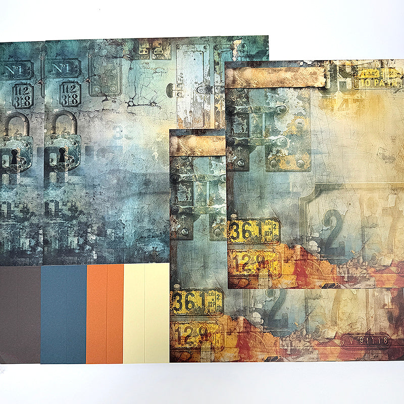 Rustique 12x12 Assorted Paper Pack