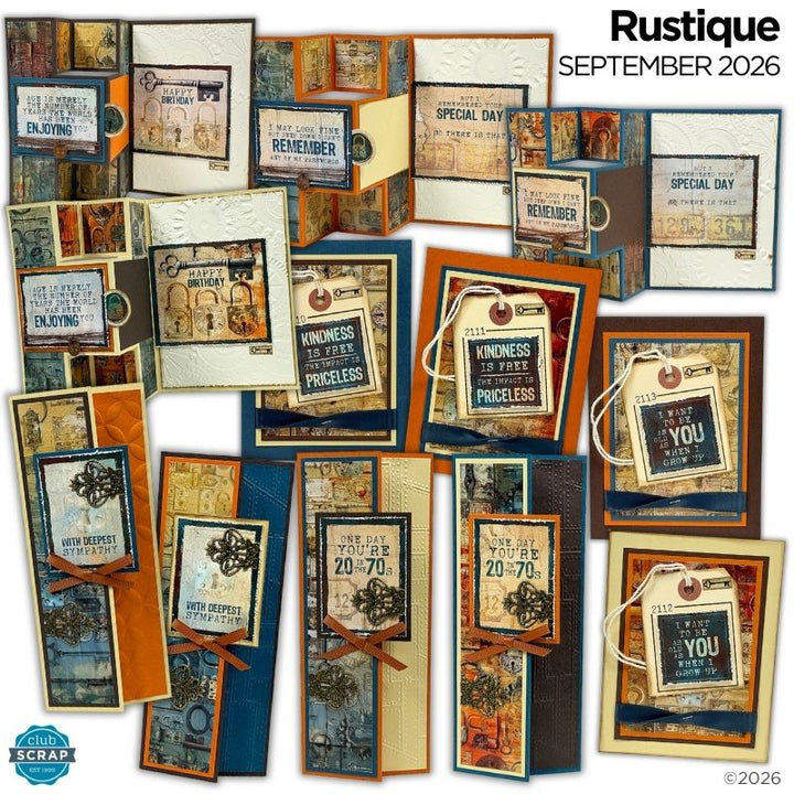 Rustique Card Kit
