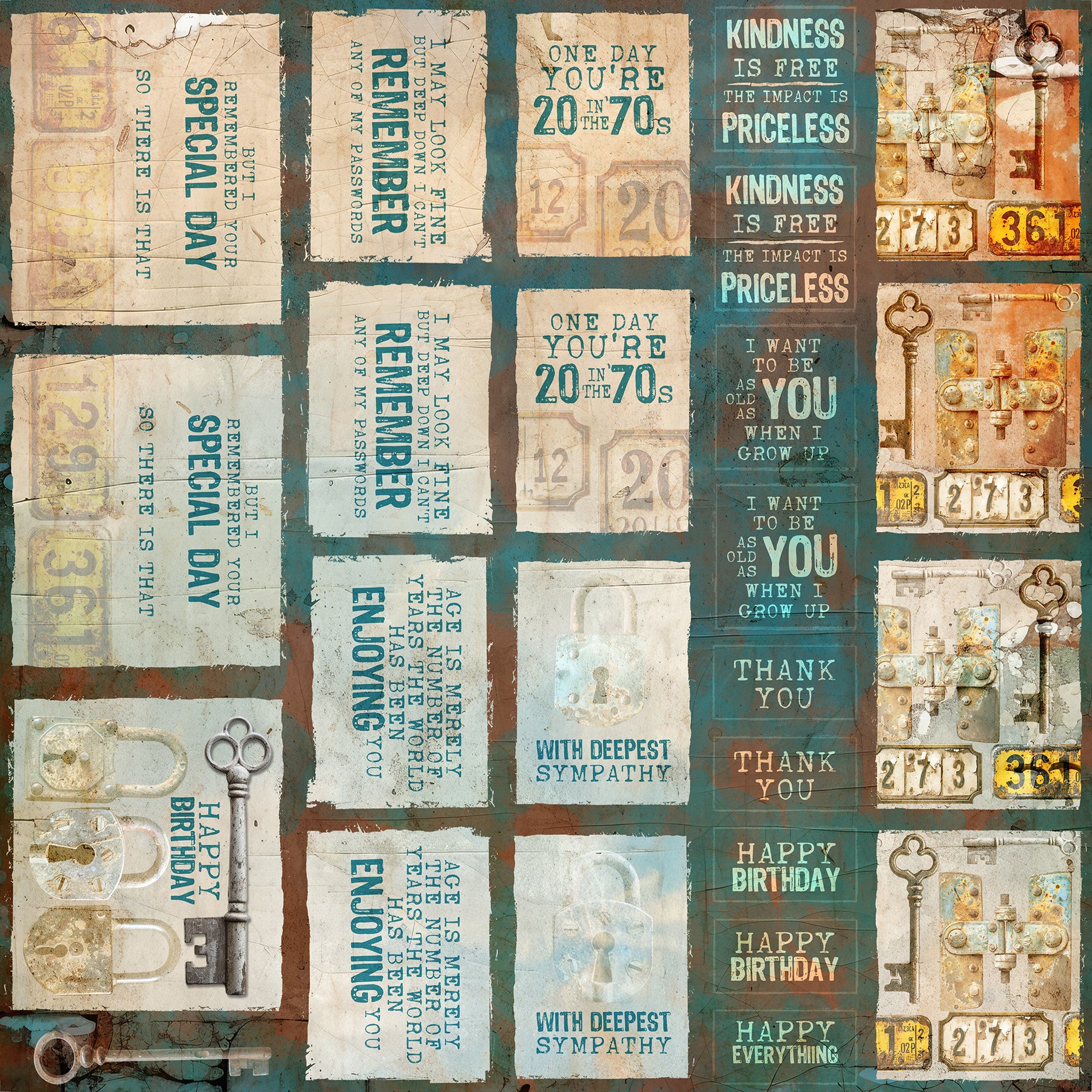 Rustique Card Kit