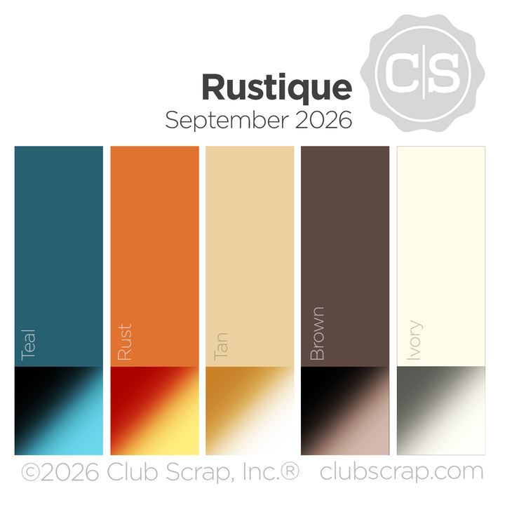 Rustique 12x12 Plain Paper