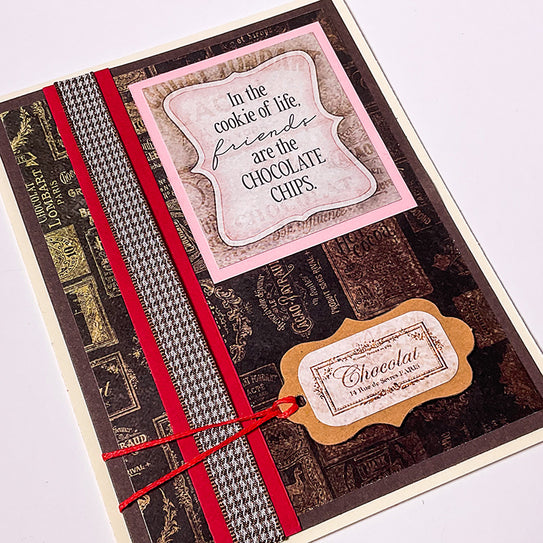 Chocolate Card Kit