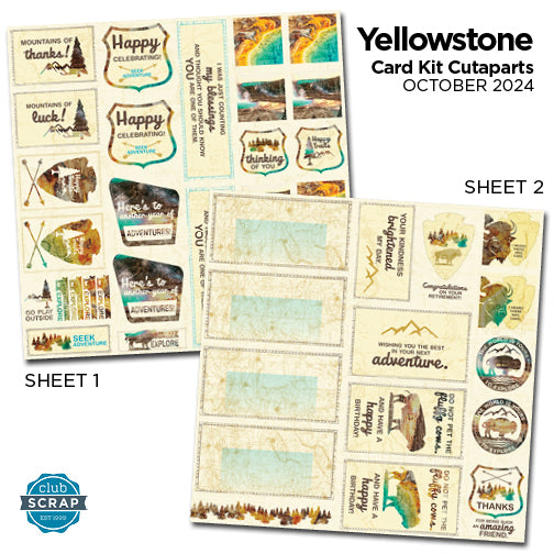 Yellowstone Card Cutaparts