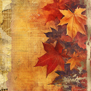 Autumn Glow 12x12 Large Leaf Print
