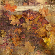 Autumn Glow 12x12 Small Leaf Print