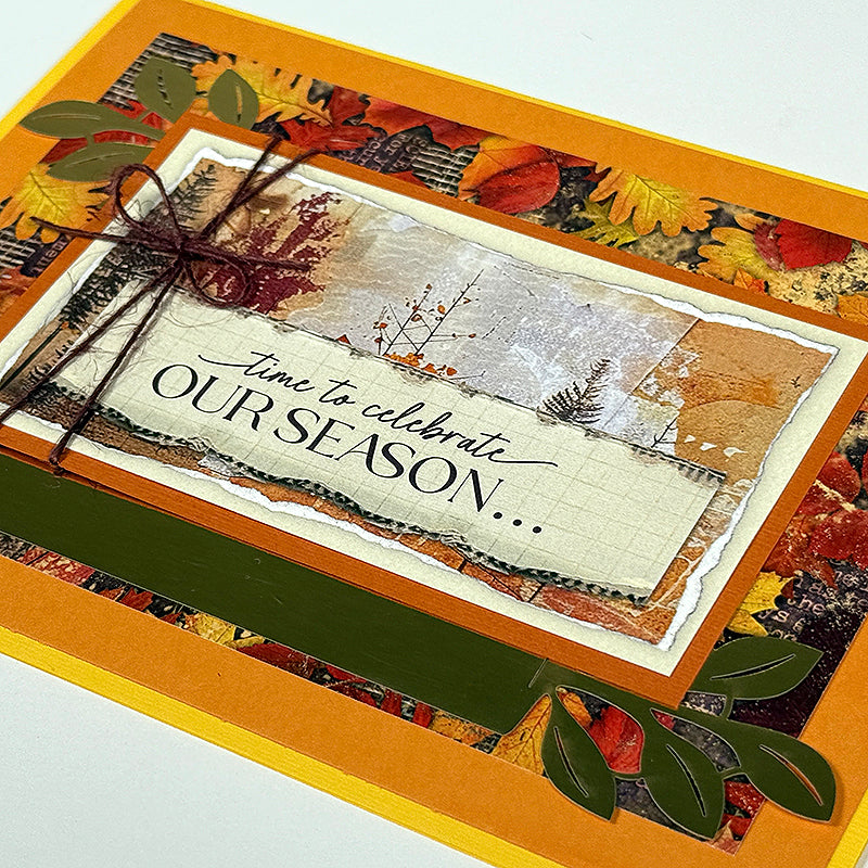Autumn Glow Gold Leaf Diecuts