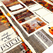Autumn Glow Halloween Page Cutaparts