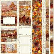 Autumn Glow Halloween Page Cutaparts
