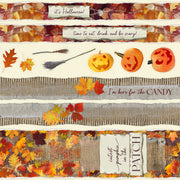 Autumn Glow Halloween Page Cutaparts