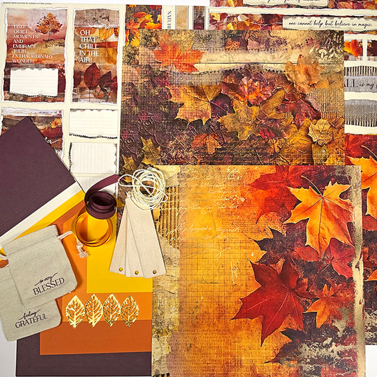 Autumn Glow Page Kit