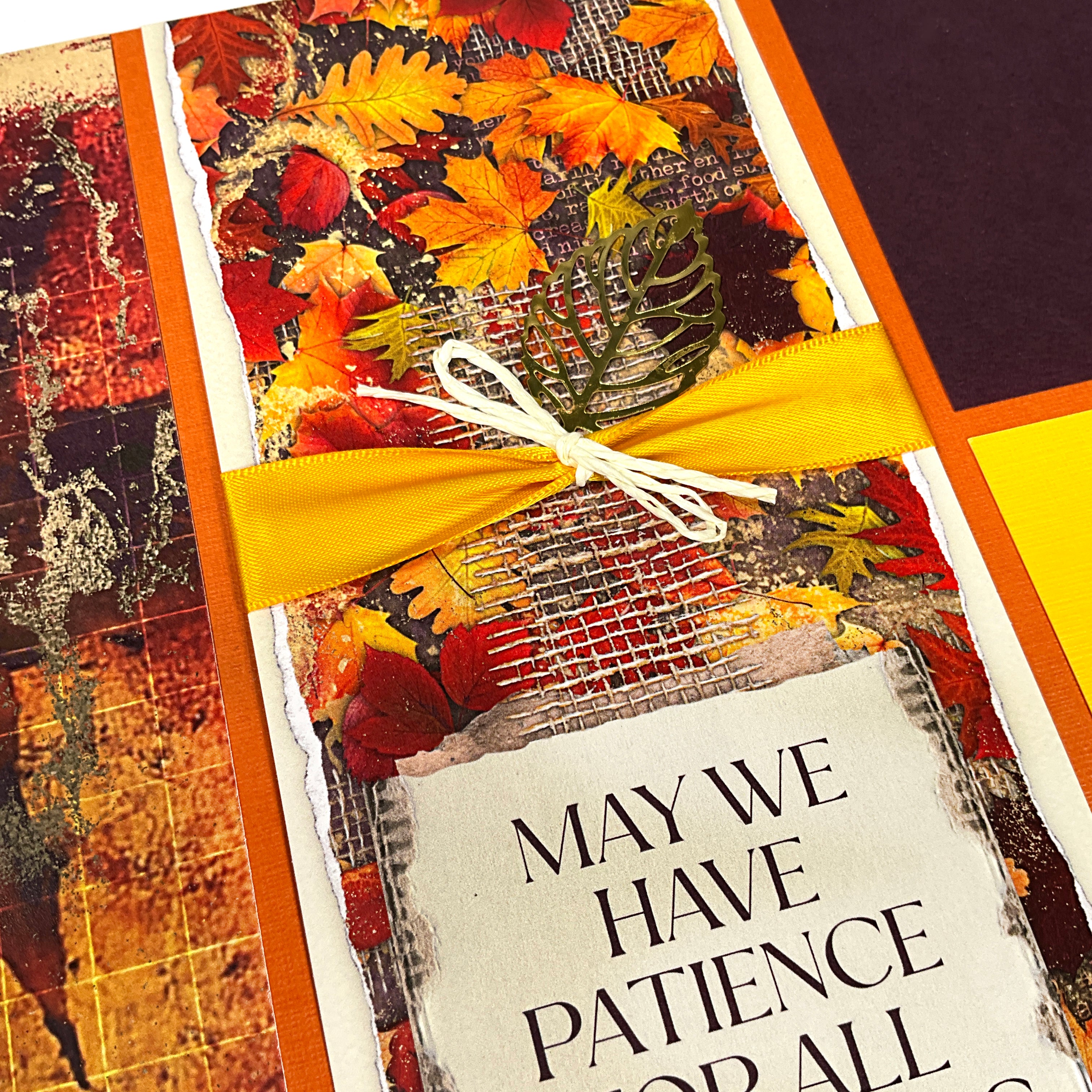 Autumn Glow Page Ribbons