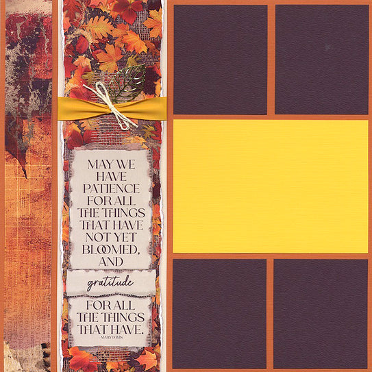 Autumn Glow Page Kit