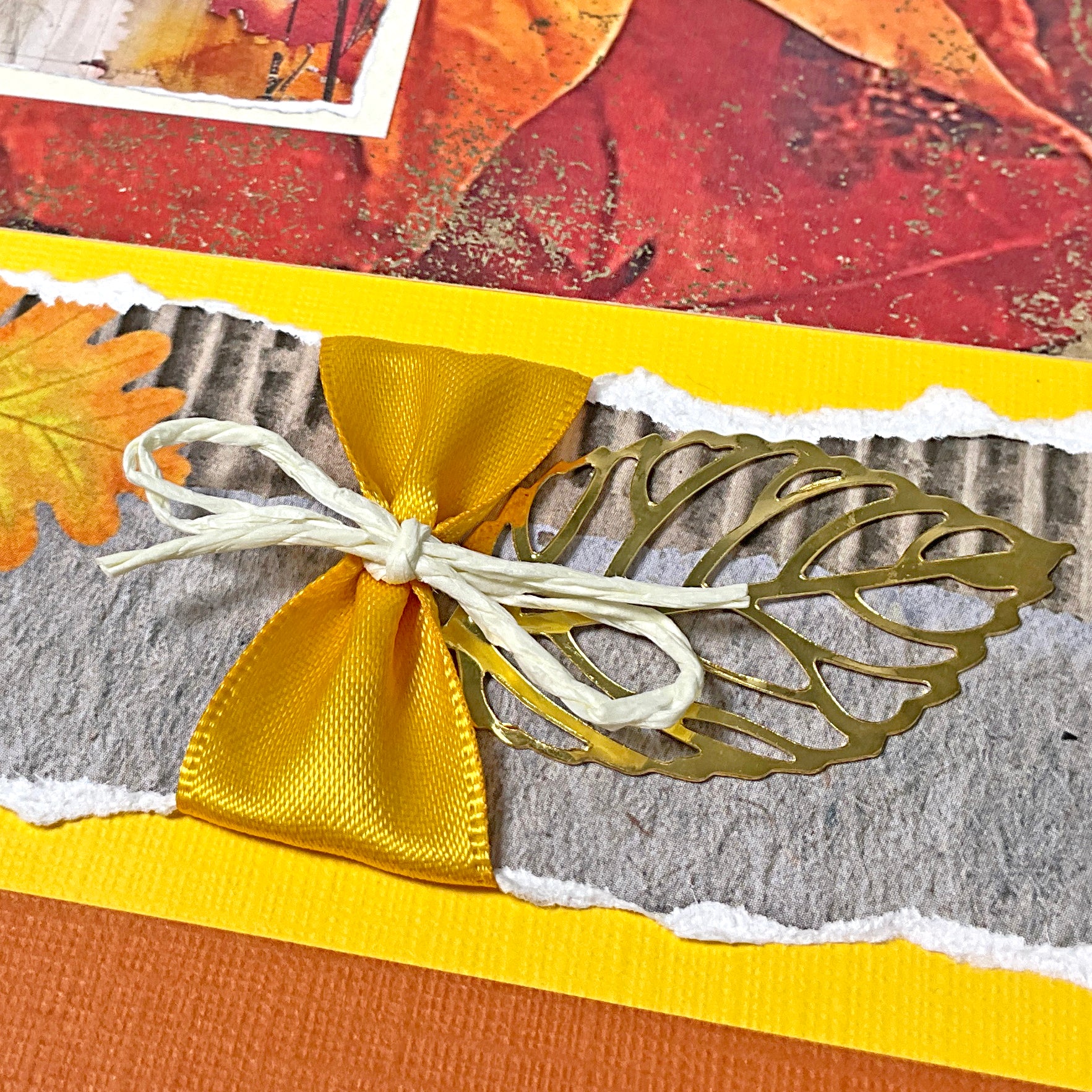 Autumn Glow Page Ribbons