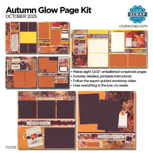Autumn Glow Page Kit