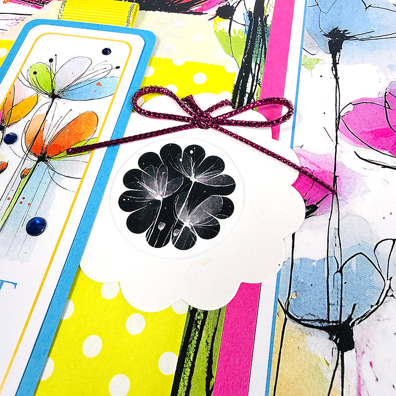 Color Crush Flower Tags