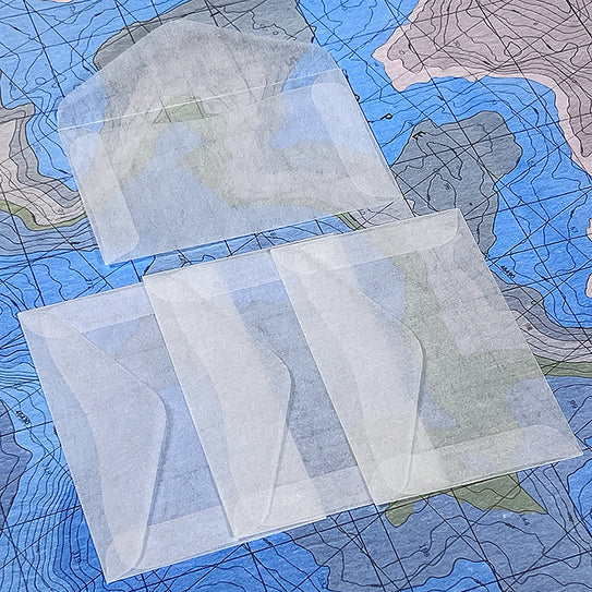 Cartography Glassine Envelopes
