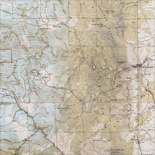 Cartography 12x12 Prints