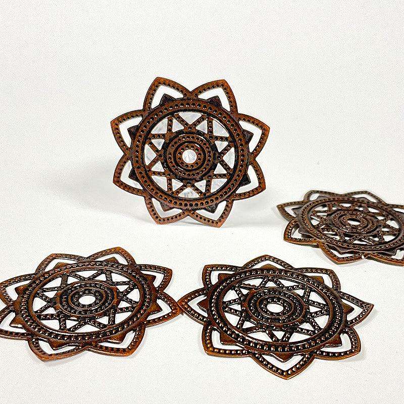 Impressed Copper Medallions