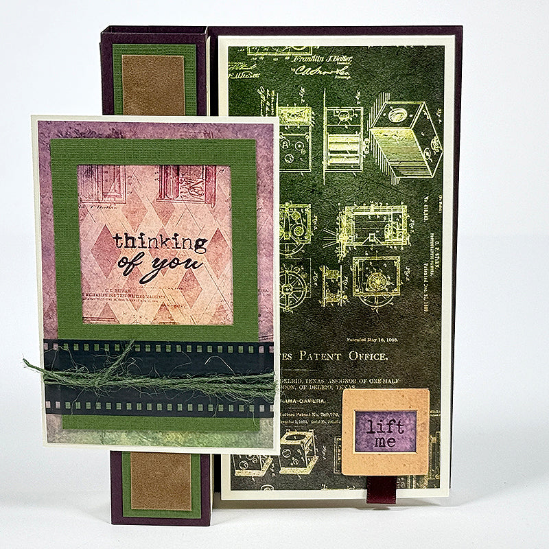 In Focus 12x12 Blueprint Print