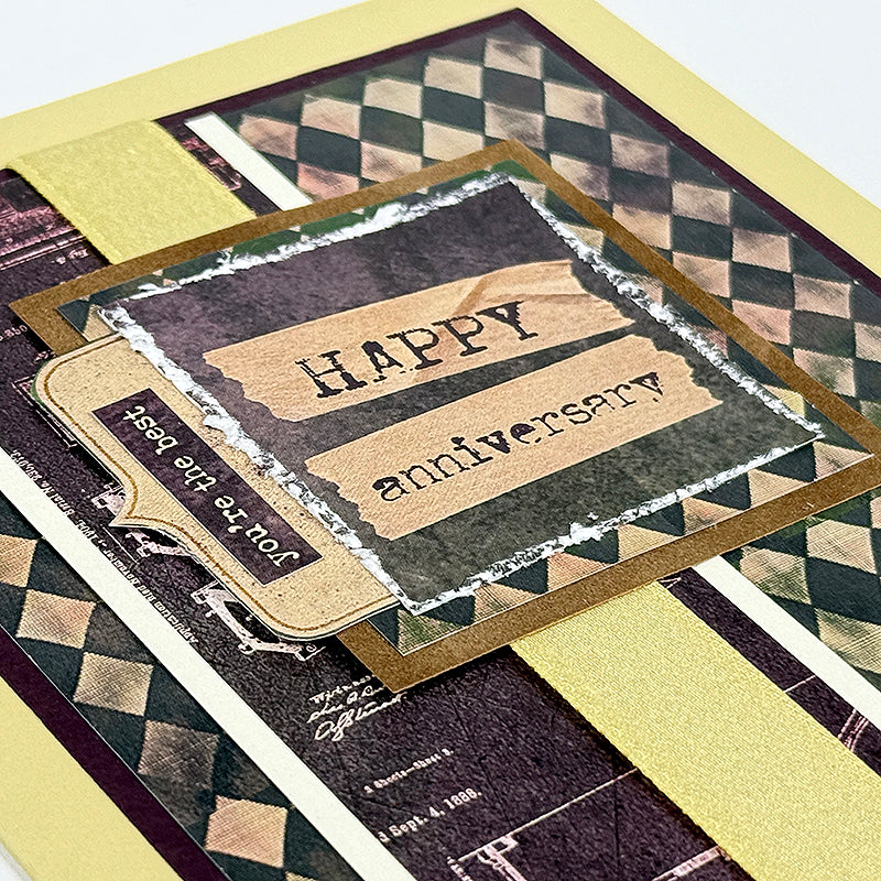 In Focus 12x12 Harlequin Print