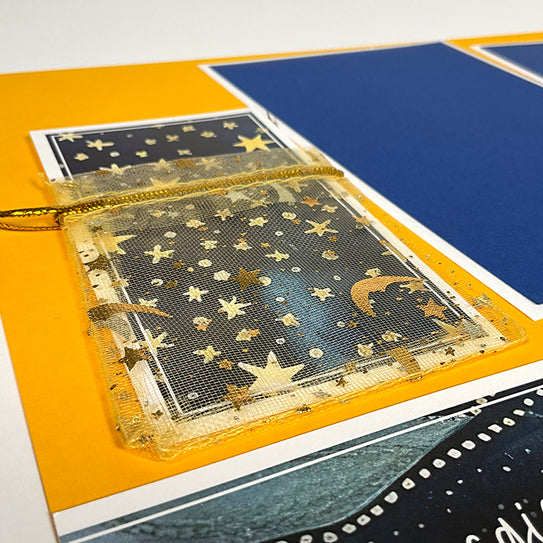 Starry Night Organza Moon and Star Bags