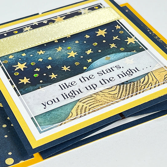 Starry Night Card Cutaparts