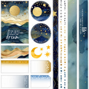 Starry Night Page Cutaparts