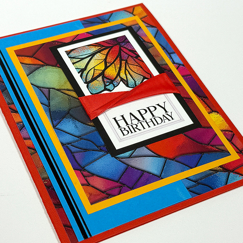 Stained Glass Card Kit