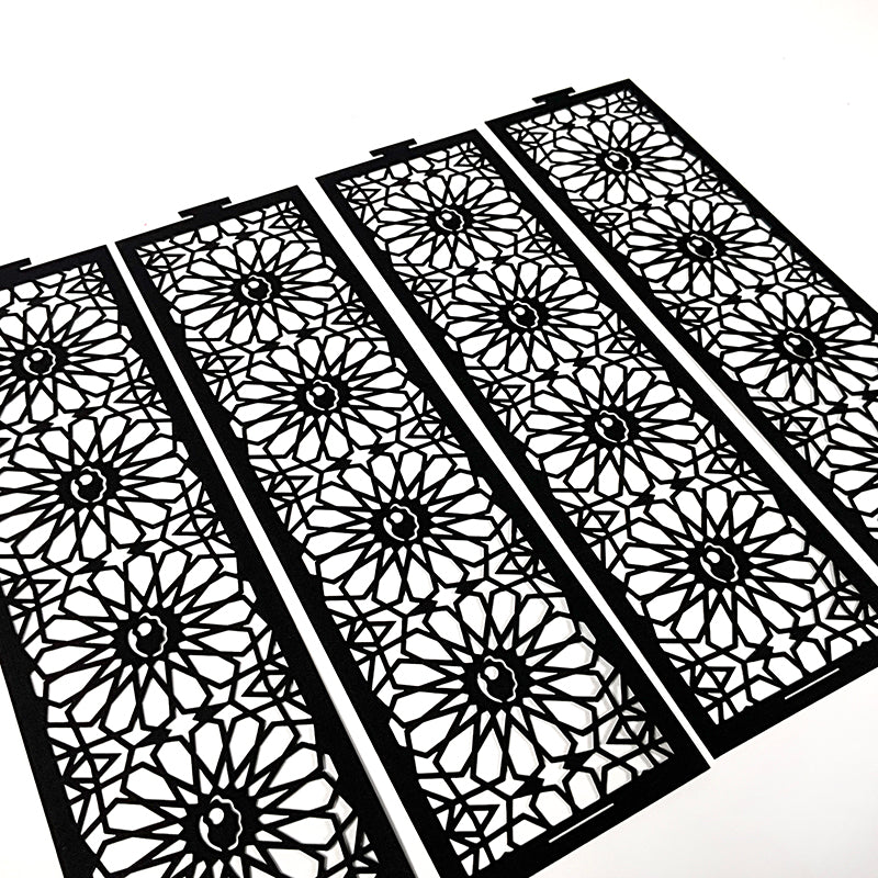 Stained Glass Black Laser Cuts