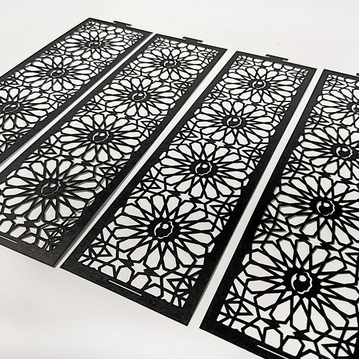 Stained Glass Black Laser Cuts