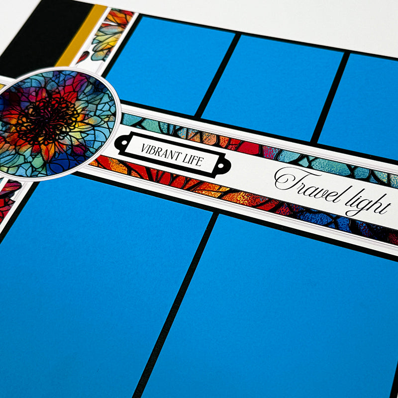 Stained Glass Page Cutaparts