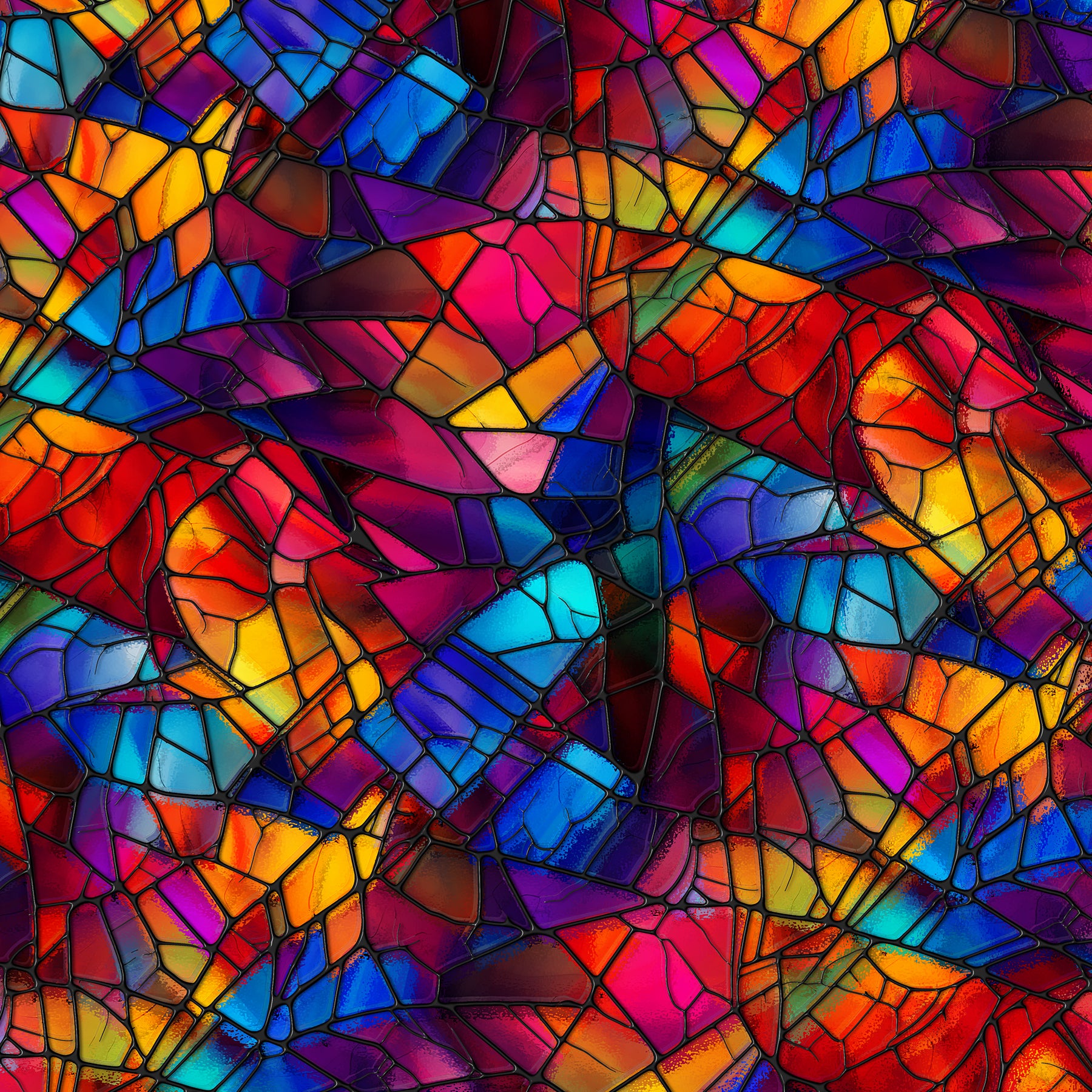 Stained Glass 12x12 Assorted Paper Pack