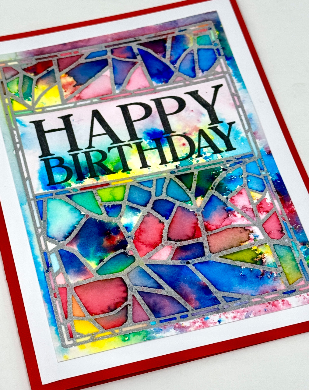 Stained Glass Stamps