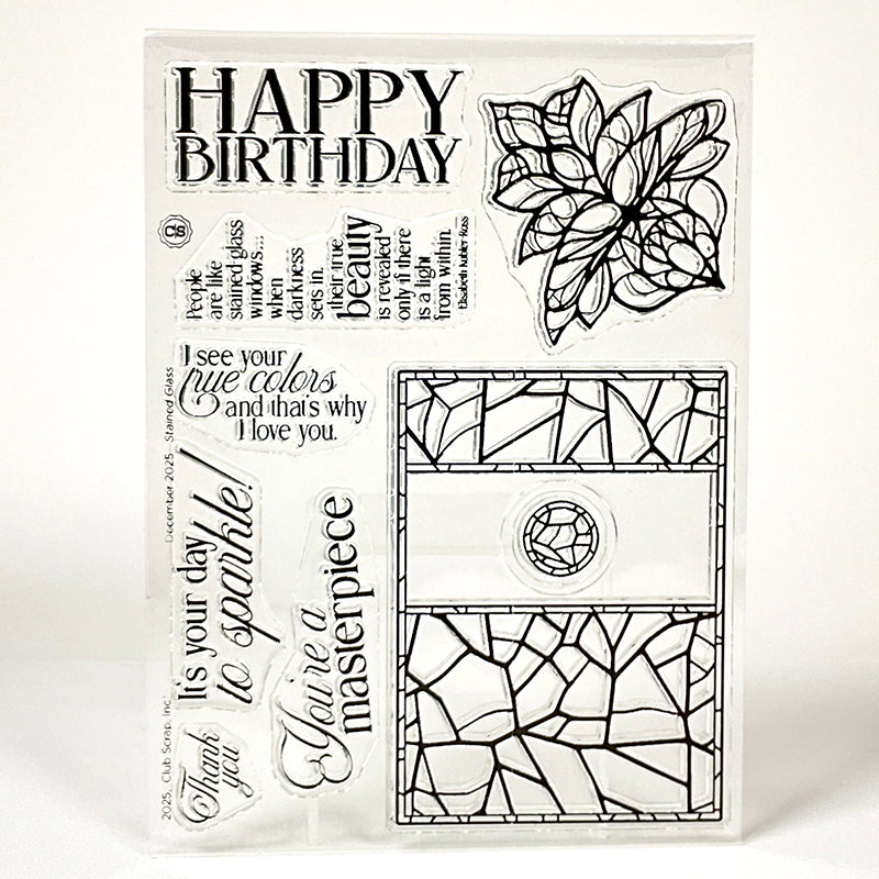 Stained Glass Stamps