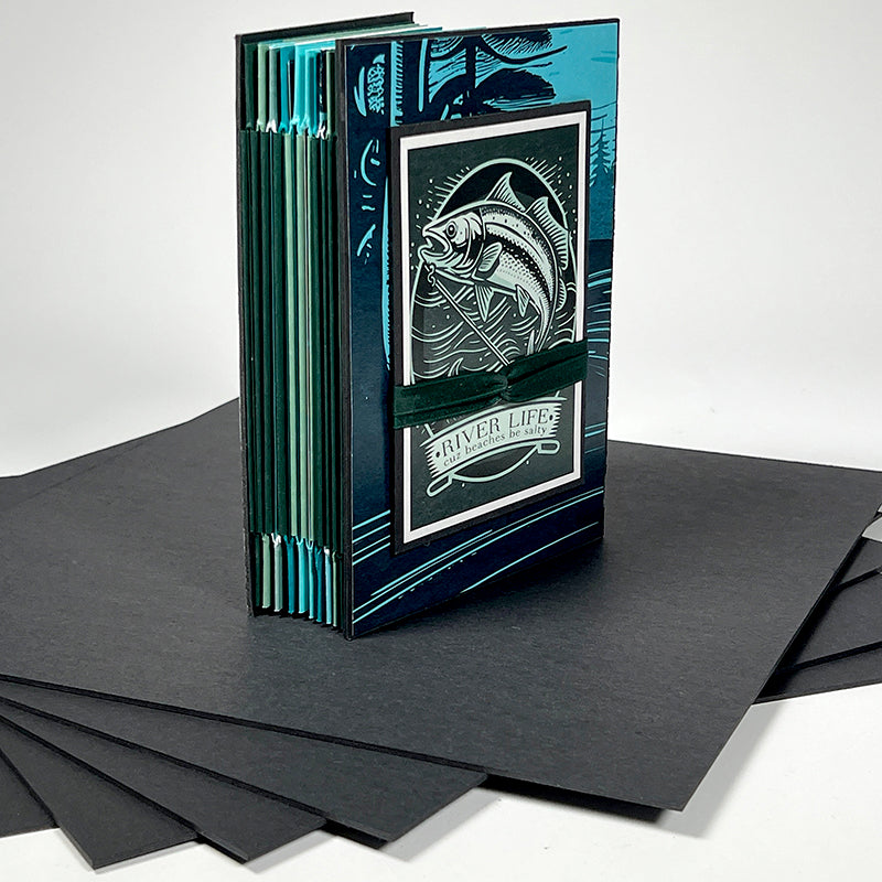 12x12 Black Mat Board