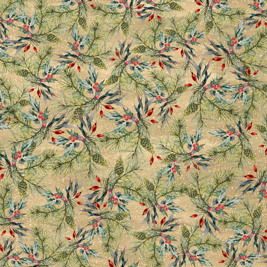 Boughs of Joy 12x12 Duplex Print