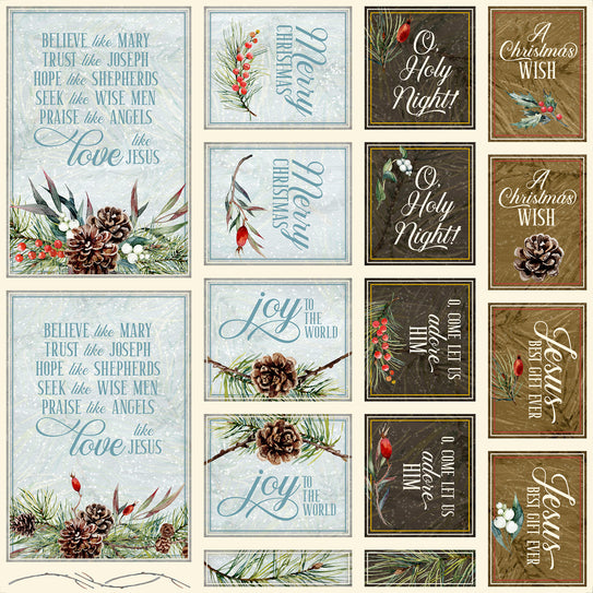 Boughs of Joy Sacred Card Cutaparts