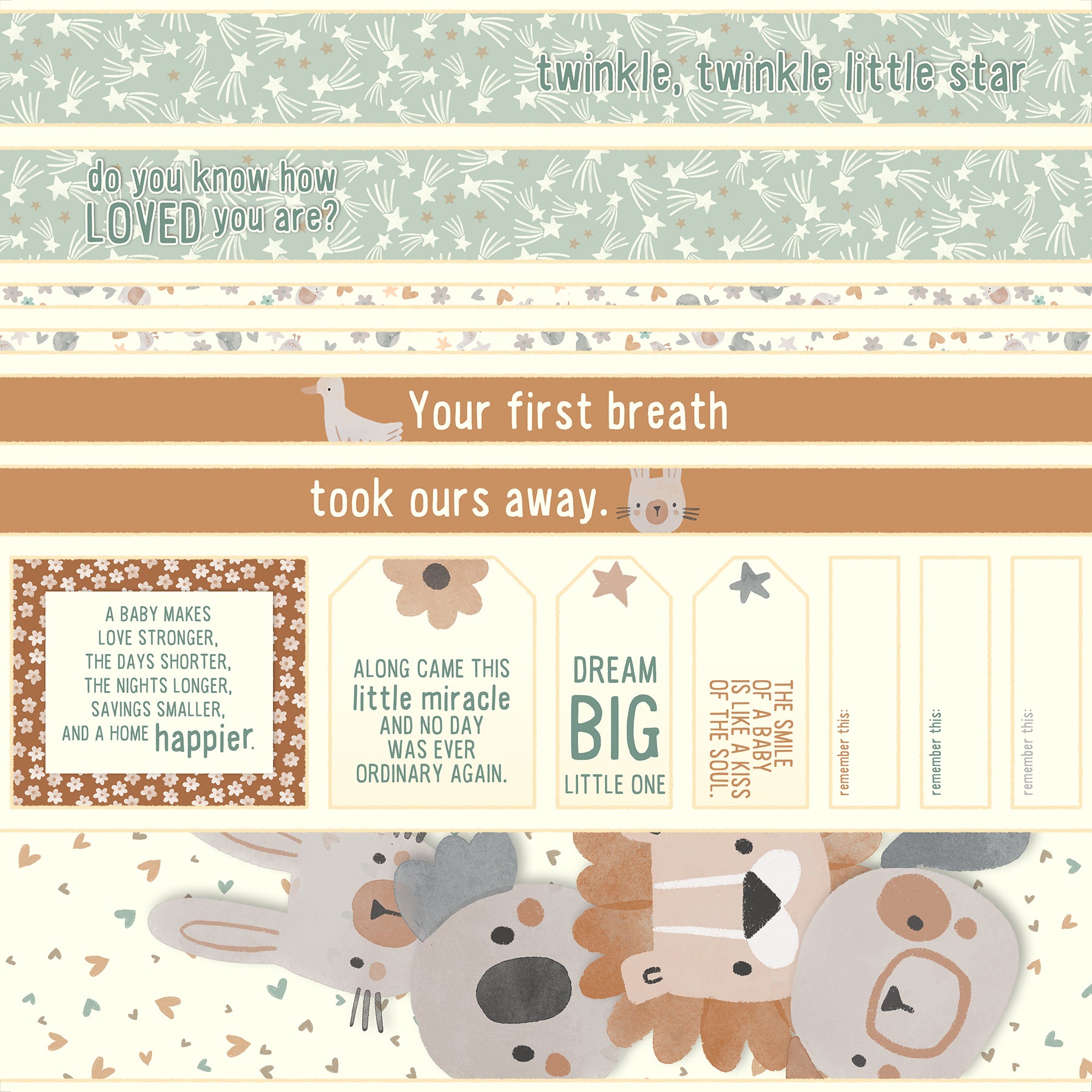 Little One Page Cutaparts